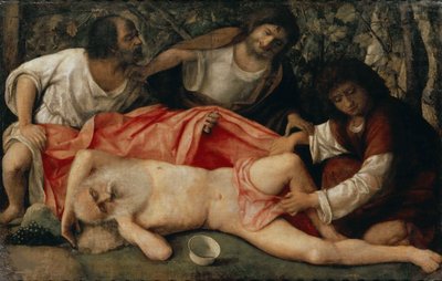 The Drunkenness Of Noah, ca 1515 by Giovanni Bellini