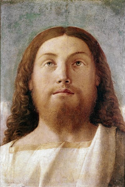 The Redeemer (detail) by Giovanni Bellini