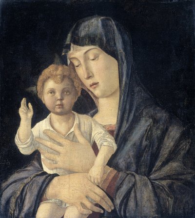 Virgin with Standing Blessing Child, 1470-1480 by Giovanni Bellini