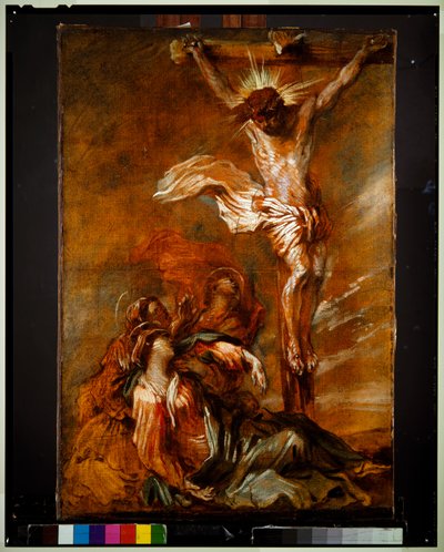 The Crucifixion by Giovanni Benedetto (1609 64) Castiglione