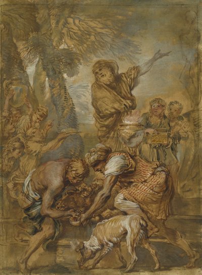 A Pagan Sacrifice by Giovanni Benedetto Castiglione