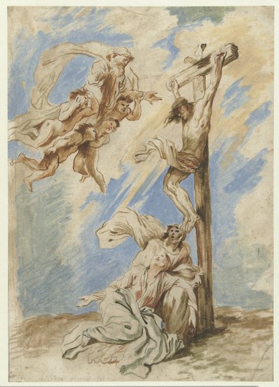 Christ on the Cross by Giovanni Benedetto Castiglione