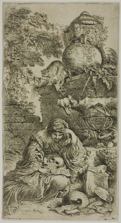 Melancholia by Giovanni Benedetto Castiglione