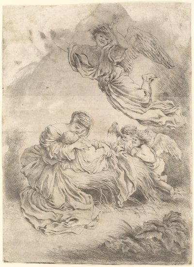 The Madonna and Child by Giovanni Benedetto Castiglione