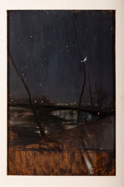 Nocturnal on the Seine by Giovanni Boldini