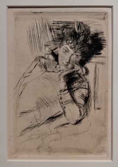 Pensive Woman by Giovanni Boldini