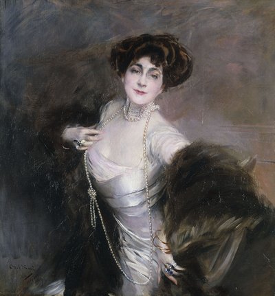 Portrait of Diaz Albertini, 1909 by Giovanni Boldini