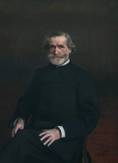 Portrait of Giuseppe Verdi by Giovanni Boldini