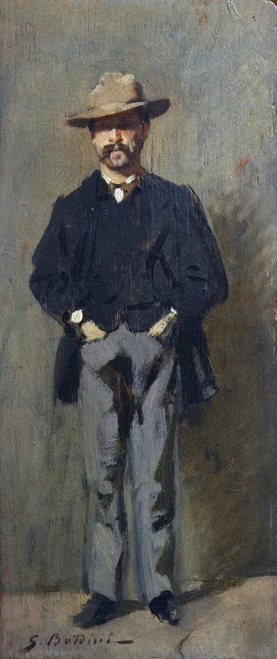 Portrait of Leopoldo Pisacani by Giovanni Boldini