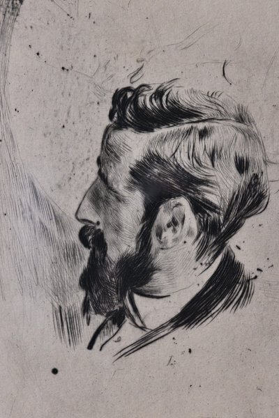 Portrait of Paul Helleu by Giovanni Boldini