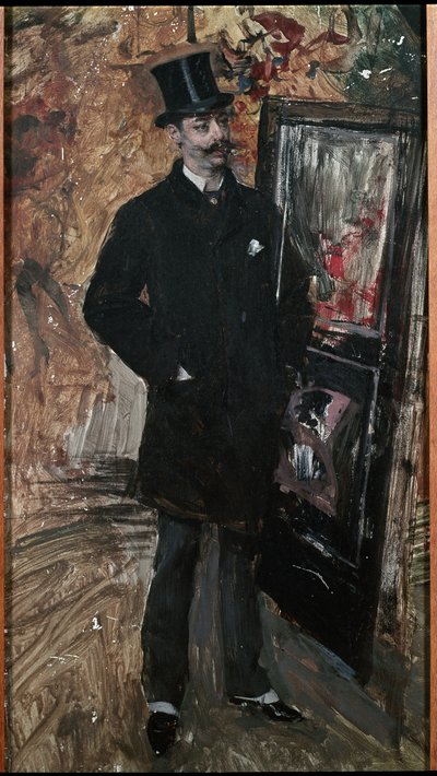 Portrait of the Poet Hanvin by Giovanni Boldini