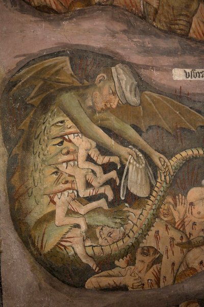 Last Judgment, c.1492 (detail) by Giovanni Canavesio