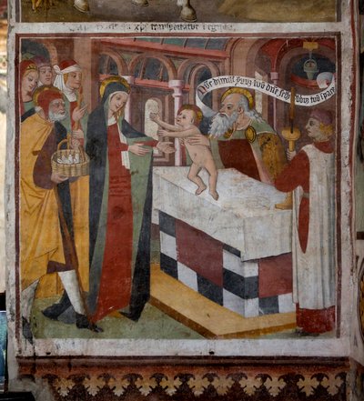 Presentation of Jesus in the Temple, 1492 by Giovanni Canavesio