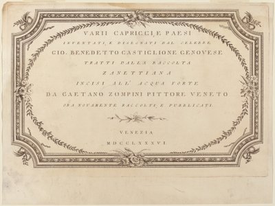 Frontispiece by Giovanni De Pian