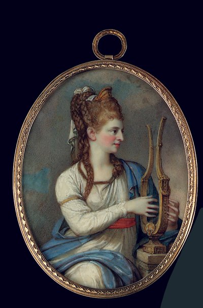 Sara Gustava Adelaide Schwan by Giovanni Domenico Bossi