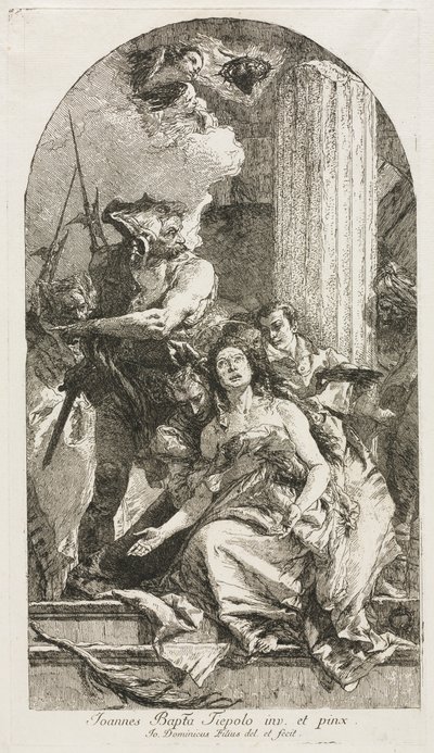 Martyrdom of St. Agatha by Giovanni Domenico Tiepolo