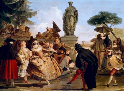 The Minuet by Giovanni Domenico Tiepolo