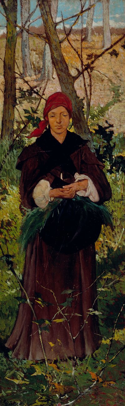 Etruscan woman, c.1865 by Giovanni Fattori