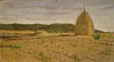Hay Stack, 1867-70 by Giovanni Fattori