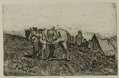 Maneuvers by Giovanni Fattori