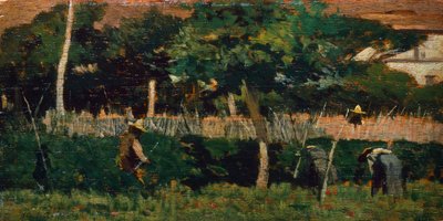 The Gardeners by Giovanni Fattori