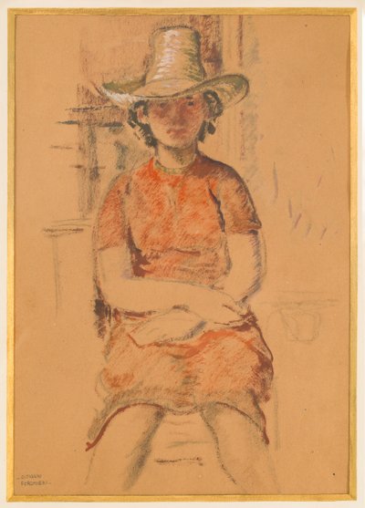 Sitting Girl by Giovanni Forghieri