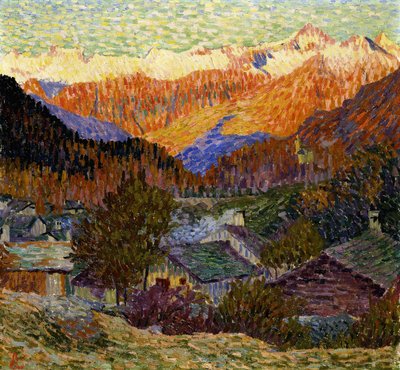 Autumn Morning by Giovanni Giacometti