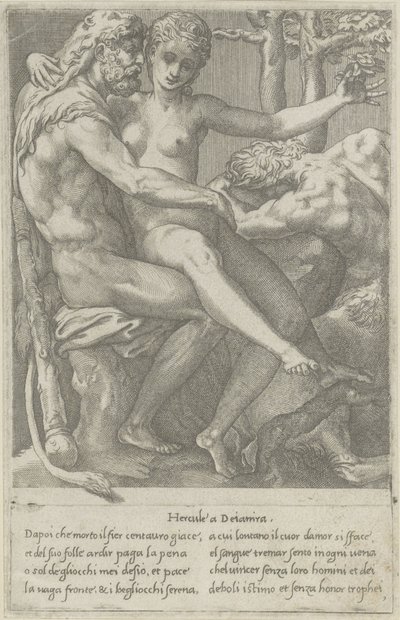 Loves of the Gods by Giovanni Jacopo Caraglio