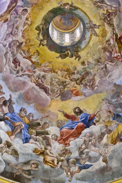 Glory of Paradise (detail) by Giovanni Lanfranco