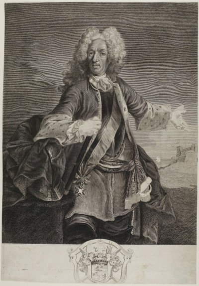 Johann Matthias, Count von Schulenburg by Giovanni Marco Pitteri