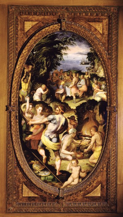 The Discovery of Glass by Giovanni Maria Butteri