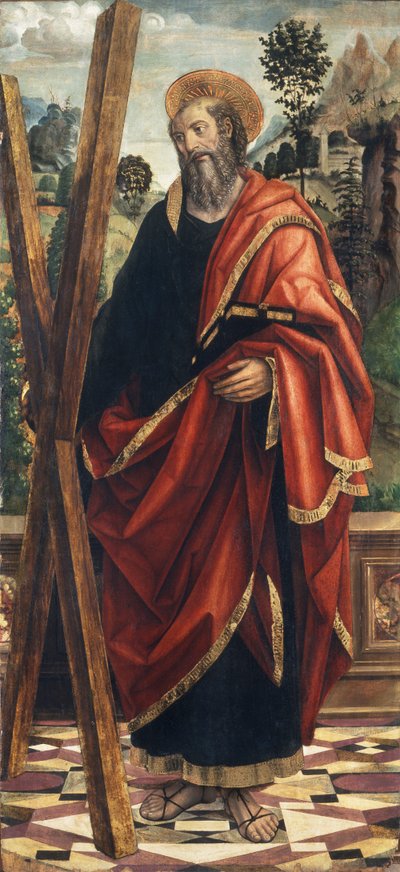 St. Andrew by Giovanni Martino Spanzotti