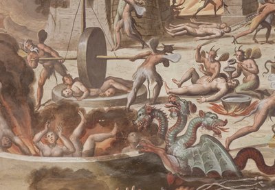 Hell, 1614 (detail) by Giovanni Mauro della Rovere