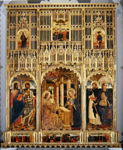 Annunciation Altarpiece by Giovanni Mazone