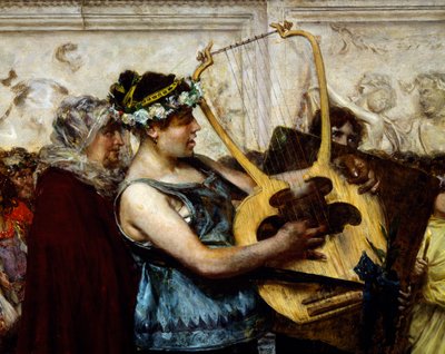 Marriage Proposal (detail) by Giovanni Muzzioli