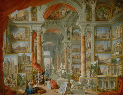 Modern Rome by Giovanni Paolo Pannini