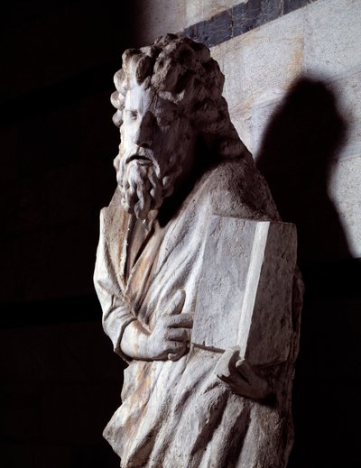 Figure of a prophet by Giovanni Pisano