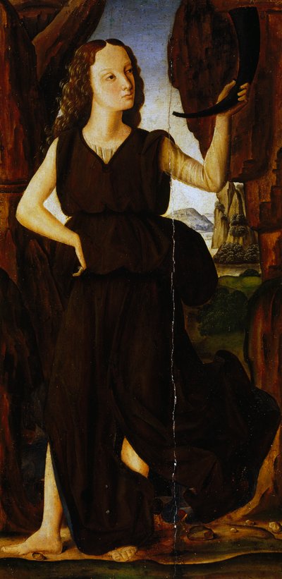 The Muse Melpomene by Giovanni Santi