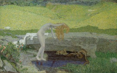 Vanity The Source of Evil by Giovanni Segantini