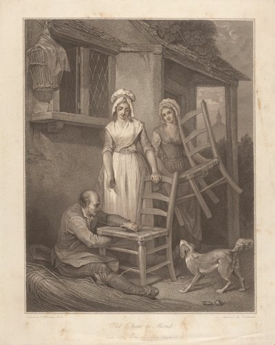 Old Chair to Mend by Giovanni Vendramini