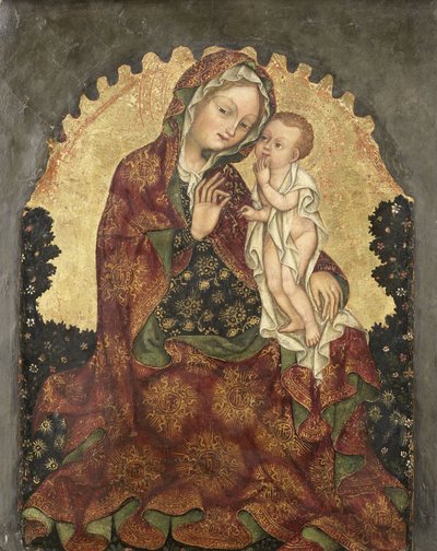 Madonna of Humility by Giovanni da Francia (attributed to)