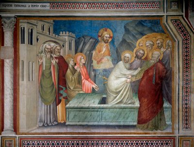 The Raising of Lazarus by Giovanni da Milano
