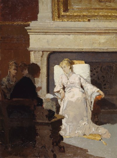 Eleonora and Poet Tasso by Giovanni del Re