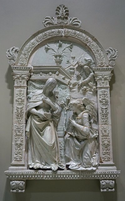 The Annunciation by Giovanni della Robbia