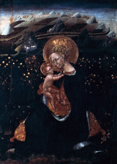 Virgin of Humility by Giovanni di Paolo
