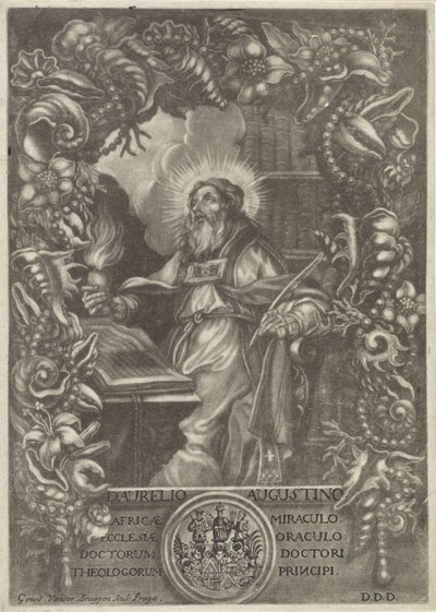 Portrait of St. Augustine by Girard van der Bruggen