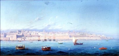 Grand Harbour, Valletta, Malta by Girolamo Gianni