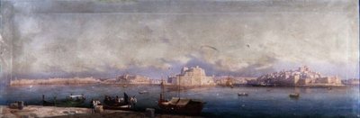 The Grand Harbour, Valletta by Girolamo Gianni
