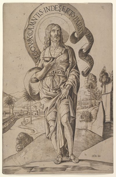 Saint John the Baptist by Girolamo Mocetto