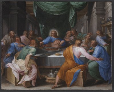 The Last Supper by Girolamo Muziano